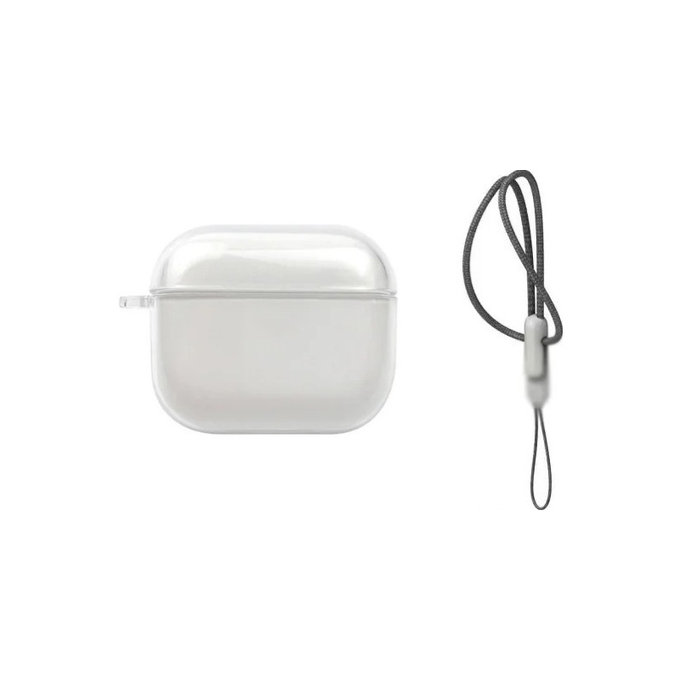 Étui en silicone pour AirPods 3, Transparent