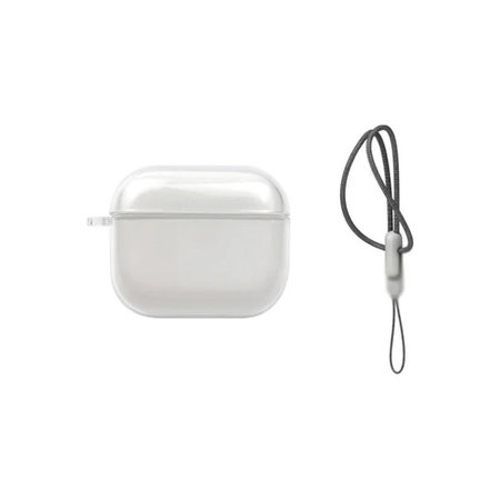 Étui en silicone pour AirPods 4, Transparent