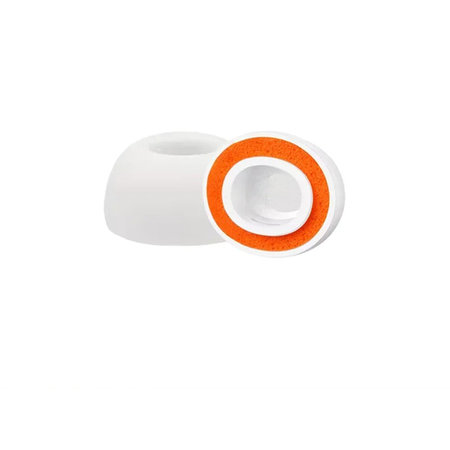 Embouts auriculaires en silicone de remplacement pour AirPods Pro 3, Memory Foam, M, Blanc