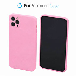 FixPremium - Coque en caoutchouc pour iPhone 11 Pro Max, rose
