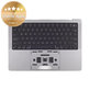Cadre supérieur clavier pour MacBook Pro 14", A2442 (2021), A2779 (2023), avec clavier US et batterie, Space Gray, 661-21972, Genuine Apple