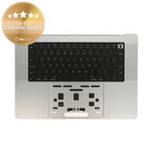 Cadre supérieur clavier pour MacBook Pro 16" A2780 (2023), avec clavier US et batterie, Silver, 661-32190, Genuine Apple