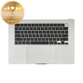 Cadre supérieur clavier pour MacBook Air 15", A3114 (2024), avec clavier US et batterie, Silver, 661-40267, Genuine Apple