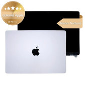 Écran LCD pour MacBook Pro 14", A3112, A3185 (2024), avec vitre avant et couvercl, Nano-Texture, Silver, 661-41793, Genuine Apple