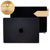 Écran LCD pour MacBook Pro 14", A3112, A3185 (2024), avec vitre avant et couvercl, Nano-Texture, Space Black, 661-41795, Genuine Apple