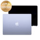 Écran LCD pour MacBook Air 15", A3241 (2025), avec vitre avant et couvercl, Sky Blue, 661-50132, Genuine Apple