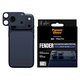 Protection d'objectif Fender pour iPhone 17 Pro, Bleu, PanzerGlass
