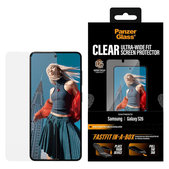Verre trempé UWF avec FASTFIT In-A-Box pour Samsung S26, Transparente, PanzerGlass