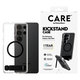 Étui Kickstand avec QI noir pour Samsung Galaxy S26 Ultra, Transparent, PanzerGlass