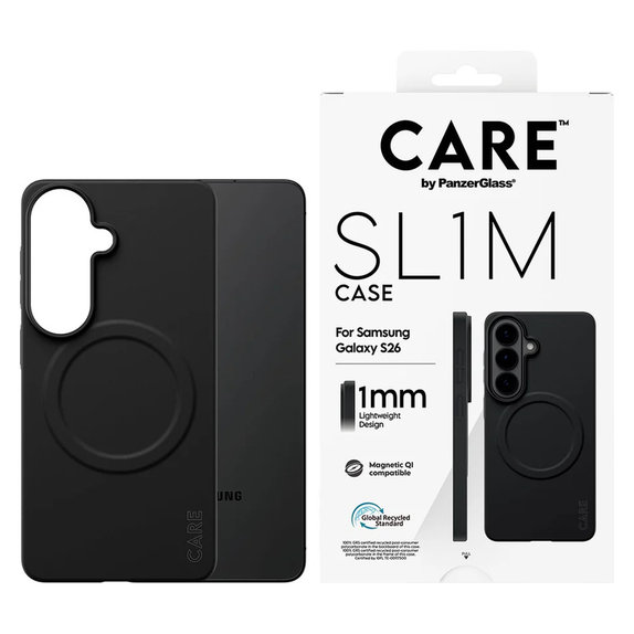 Étui SL1M pour Samsung Galaxy S26, Noir, PanzerGlass