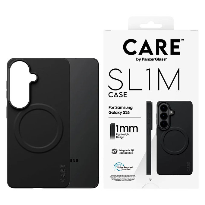 Étui SL1M pour Samsung Galaxy S26, Noir, PanzerGlass