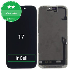 Écran In-Cell FHD pour iPhone 17, Black, tactile avec cadre