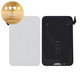 Verre de coque arrière pour iPhone 17 Pro, Silver, Pulled A