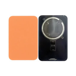 Verre du boîtier arrière MagSafe pour iPhone 17 Pro Max, Orange