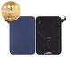 Verre de coque arrière pour iPhone 17 Pro Max, Dark Blue, Pulled A
