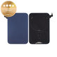 Verre de coque arrière pour iPhone 17 Pro Max, Dark Blue, Pulled A