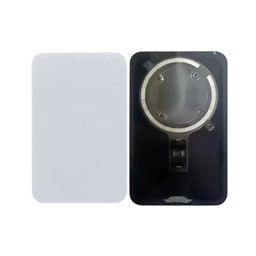 Verre du boîtier arrière MagSafe pour iPhone 17 Pro Max, Silver