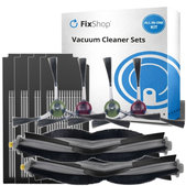 Kit de pièces de rechange pour Ecovacs X1 Omni, T10 (2x Brosse principale, 4x Filtre, 4x Brosse latérale)