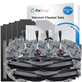 Kit de pièces de rechange pour Ecovacs X1 Omni, T10 (2x Brosse principale, 4x Filtre, 4x Brosse latérale, 8x Chiffon de vadrouille, 4x Sac à poussière)