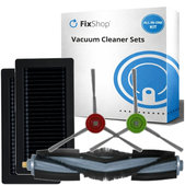Kit de pièces de rechange pour Yeedi Cube, CC (1x Brosse principale, 2x Filtre, 2x Brosse latérale)