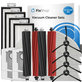 Kit de pièces de rechange pour Xiaomi Roborock Q5 Pro, Q8 Max+ (2x Brosse principale, 4x Filtre, 4x Brosse latérale – noire, 4x Chiffon de vadrouille, 4x Sac à poussière)
