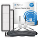 Kit de pièces de rechange pour Xiaomi Dreame L10s Ultra, Xiaomi Dreame L10s Pro (1x Brosse principale, 2x Filtre, 2x Brosse latérale)