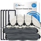 Kit de pièces de rechange pour Xiaomi Dreame D9 Max Gen2, D10s, D10s Pro (2x Brosse principale, 4x Filtre, 4x Brosse latérale – noire, 4x Chiffon de vadrouille)
