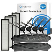 Kit de pièces de rechange pour Xiaomi Dreame Mova S10 (2x Brosse principale, 4x Filtre, 4x Brosse latérale)
