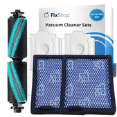 Kit de pièces de rechange pour Samsung Jet Bot AI+ (1x Brosse principale, 2x Filtre, 2x Sac à poussière)