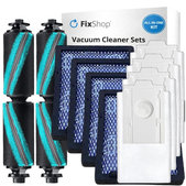 Kit de pièces de rechange pour Samsung Jet Bot AI+ (2x Brosse principale, 4x Filtre, 4x Sac à poussière)