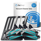 Kit de pièces de rechange pour Samsung Jet Bot+ (2x Brosse principale, 4x Filtre, 4x Brosse latérale)