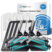 Kit de pièces de rechange pour Samsung Jet Bot+ (2x Brosse principale, 4x Filtre, 4x Brosse latérale, 4x Sac à poussière)