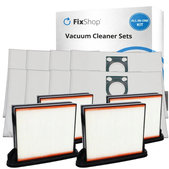 Kit de pièces de rechange pour BOSCH GAS 25 (4x Filtre, 8xx Sac à poussière)