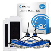Kit de pièces de rechange pour Ecovacs Omni T30 (1x Brosse principale, 2x Filtre, 2x Brosse latérale)