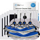 Kit de pièces de rechange pour Ecovacs Omni T30 (2x Brosse principale, 4x Filtre, 4x Brosse latérale, 8x Chiffon de vadrouille, 4x Sac à poussière)