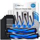 Kit de pièces de rechange pour Ecovacs Deebot T30C Omni (2x Brosse principale, 4x Filtre, 4x Brosse latérale, 8x Chiffon de vadrouille, 4x Sac à poussière)