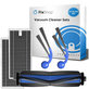 Kit de pièces de rechange pour Ecovacs T80 Omni, T80 (1x Brosse principale, 2x Filtre, 2x Brosse latérale)