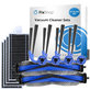 Kit de pièces de rechange pour Ecovacs Deebot X11 Pro, X11 (2x Brosse principale, 4x Filtre, 4x Brosse latérale)