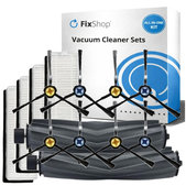 Kit de pièces de rechange pour ETA Falco Smart, Silvercrest SSR A1 SSR AL1, Tesla Robostar T81 (2x Brosse principale, 4x Filtre, 8x Brosse latérale)