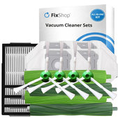 Kit de pièces de rechange pour iRobot Roomba e-series, i-series, j-series (2 paires de brosses principales, 4x Filtre, 4x Brosse latérale, 4x Sac à poussière)