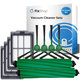 Kit de pièces de rechange pour iRobot Roomba Plus 405 Combo, 505 Combo (2x Brosse principale, 4x Filtre, 4x Brosse latérale)