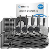 Kit de pièces de rechange pour Mova P50 Ultra (2x Brosse principale, 4x Filtre, 4x Brosse latérale, 8x Chiffon de vadrouille, 4x Sac à poussière)