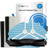Kit de pièces de rechange pour Rowenta X-Plorer S75 (1x Brosse principale, 2x Filtre, 2x Brosse latérale, 2x Chiffon de vadrouille)