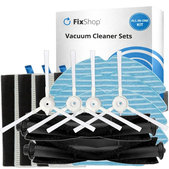 Kit de pièces de rechange pour Rowenta X-Plorer S75 (2x Brosse principale, 4x Filtre, 4x Brosse latérale, 4x Chiffon de vadrouille)