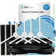 Kit de pièces de rechange pour Rowenta X-Plorer S75 (2x Brosse principale, 4x Filtre, 4x Brosse latérale, 4x Chiffon de vadrouille)