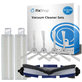 Kit de pièces de rechange pour Rowenta Explorer s60 (1x Brosse principale, 2x Filtre, 4x Brosse latérale)