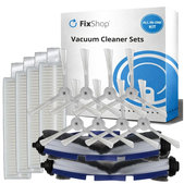Kit de pièces de rechange pour Rowenta Explorer s60 (2x Brosse principale, 4x Filtre, 8x Brosse latérale)