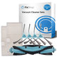 Kit de pièces de rechange pour Tesla IQ400, IQ400 Plus, Sencor 6485BK (1x Brosse principale, 2x Filtre, 4x Brosse latérale)