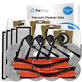 Kit de pièces de rechange pour Xiaomi Robot Vacuum 5, 5 Pro (2x Brosse principale, 4x Filtre, 4x Brosse latérale, 8x Chiffon de vadrouille, 4x Sac à poussière)