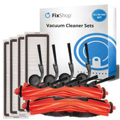 Kit de pièces de rechange pour Xiaomi Robot Vacuum S40 (2x Brosse principale, 4x Filtre, 4x Brosse latérale)